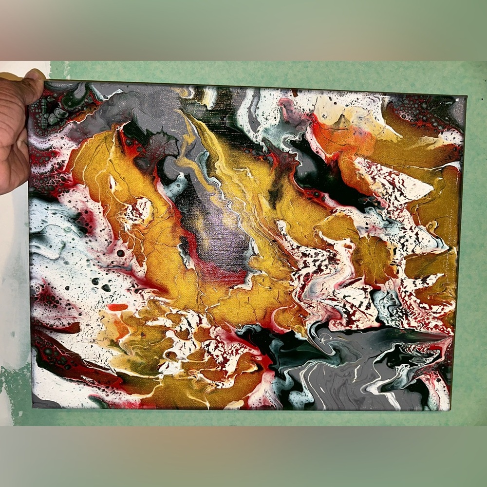 - One of Kind Abstract Painting